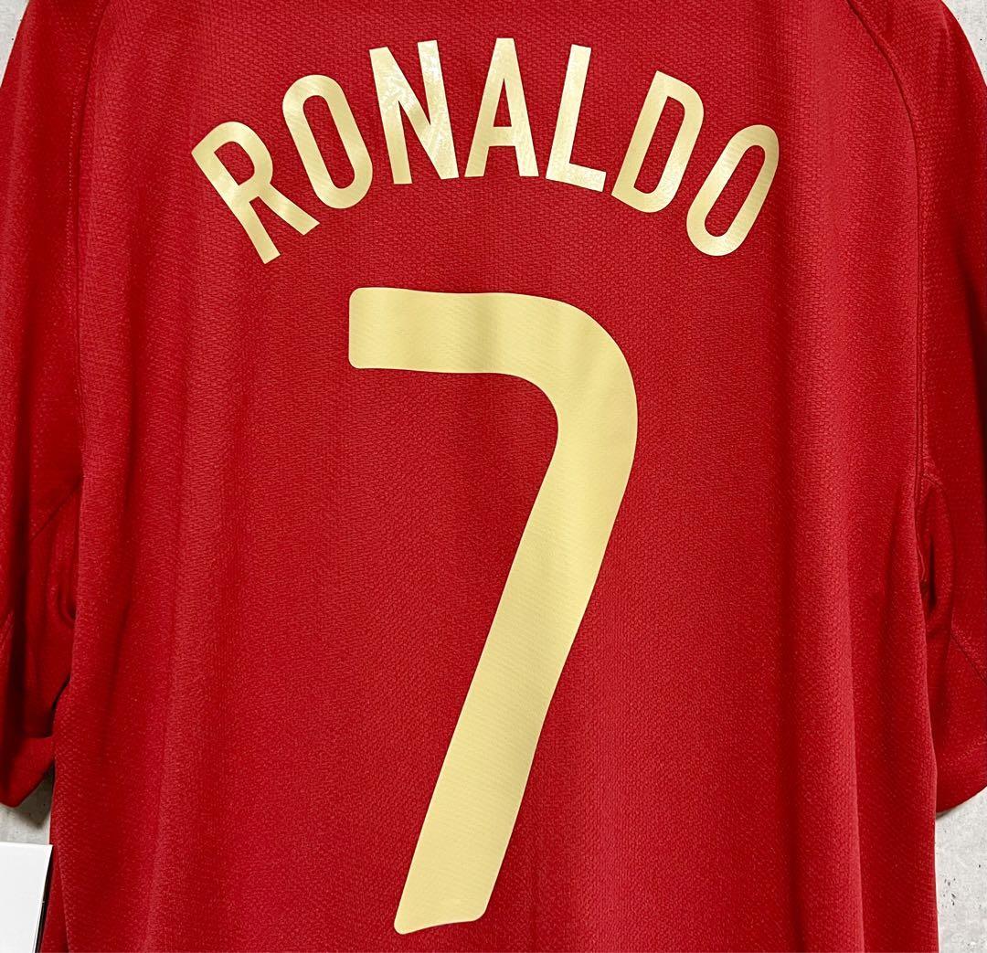Vintage Cristiano Ronaldo Portugal Euro2008 Size L Nike
