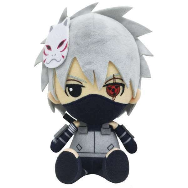 Naruto Shippuden Kakashi Plush - 8 Inch Officially Licensed, Great Eastern - View #4
