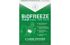 Biofreeze Pain Relief Patch Large 5 Patches