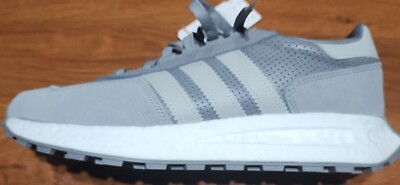 New adidas Retropy E5 Sneakers Metal Grey White M 10.5 / W 12 GW6781 Shoe