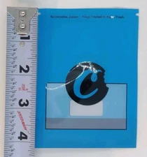 100 Pack Mylar Bag 3x4 in. Cookies | Food Grade Zip Lock Snack Storage