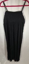 MNG Maxi Dress Size 4 Mango Black NWT