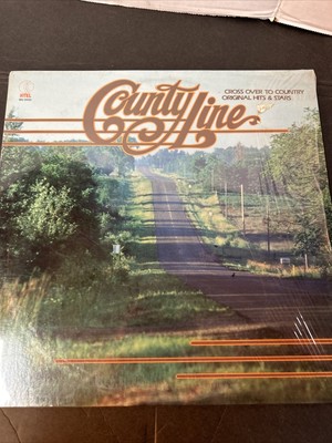 County Line (Cross Over To Country Original Hits & Stars) Vinyl. Various Artists