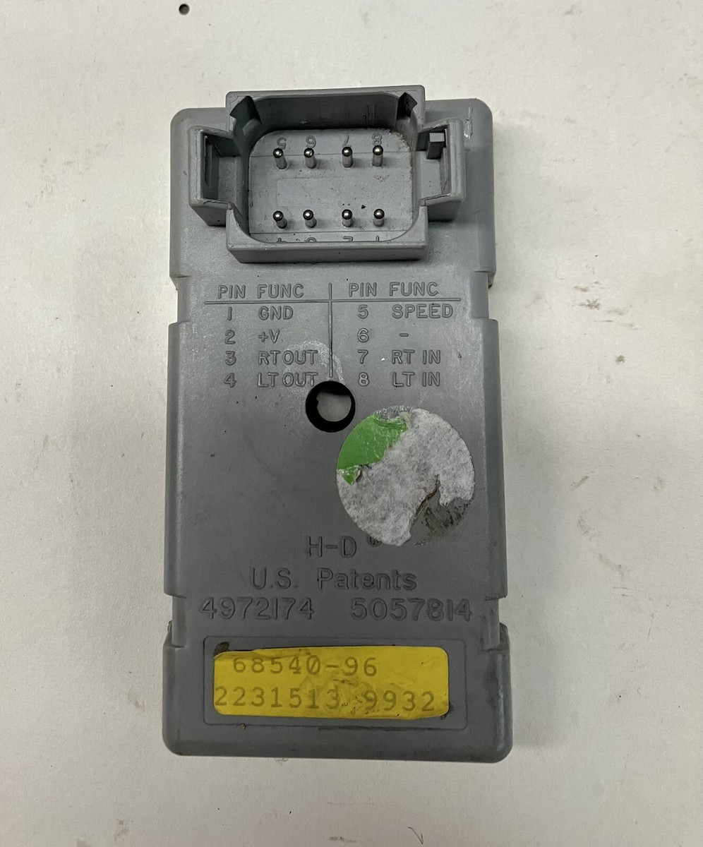 リカルメ　モードモード ① HARLEY DAVIDSON TURNSIGNAL TURN SIGNAL MODULE 68540-96 FL FX 96-00