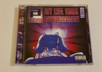 Rap CD My Life, Your Entertainment by P.A. Parental Advisory 2000 15 Tracks [PA]