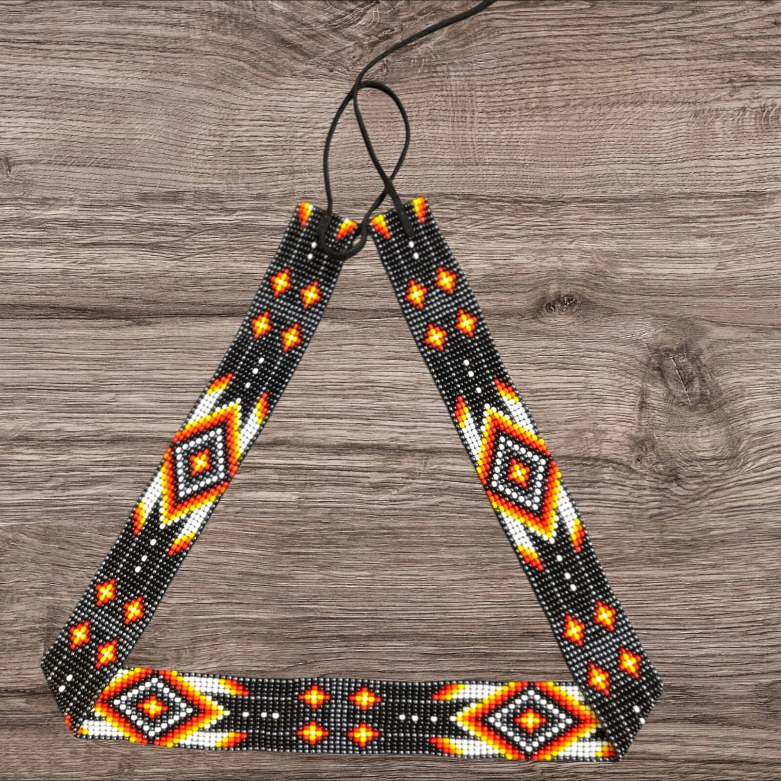 Beaded Hat Band Native American Style Southwestern Cowboy Rode Handmade hatband
Opens in a new windo
