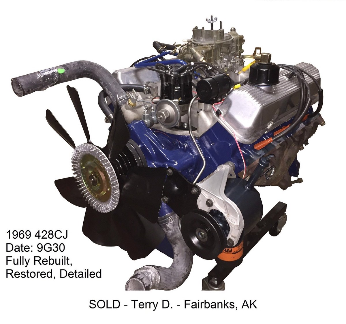 1969 Ford Cobra Jet 428 Engine