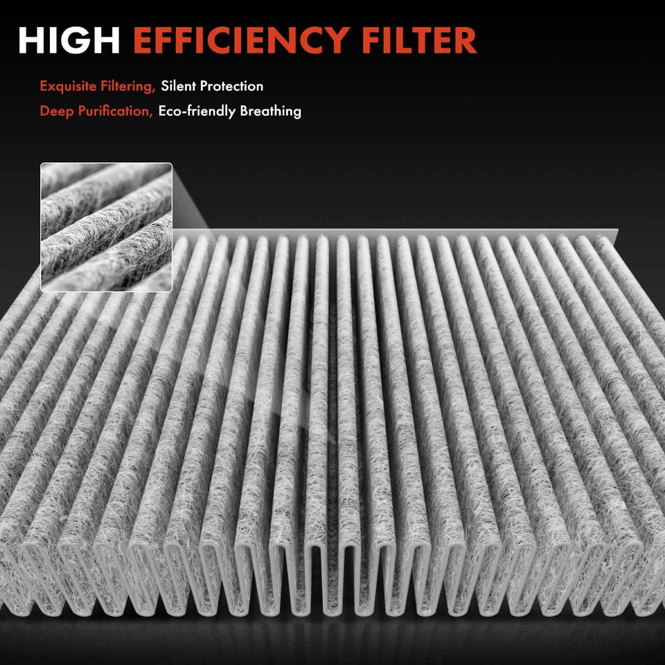 2 воздушных фильтра для салона с угольными материалами для Mercedes-Benz E320 E350 E500 E55 AMG - Изображение 4 из 4