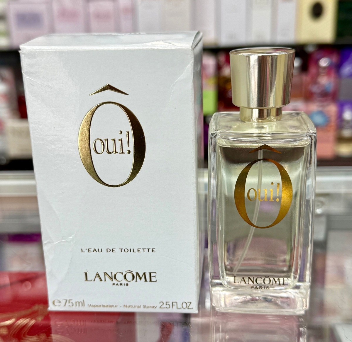 【廃盤】LANCOME oui! 香水 LANCOME OUI ! 2.5oz 75ml EDT Spray For Women, Rare Doscontinued