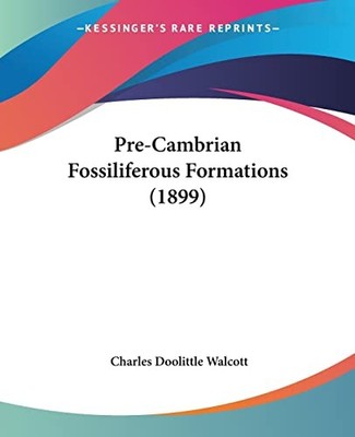 Präkambrische Fossilformationen (1899)