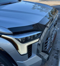 Husky Smoke Aeroskin Low Profile Hood Bug Protector For 23-2026 Tundra Sequoia Husky Smoke Aeroskin Low Profile Hood Bug Protector For 23-2026 Tundra Sequoia