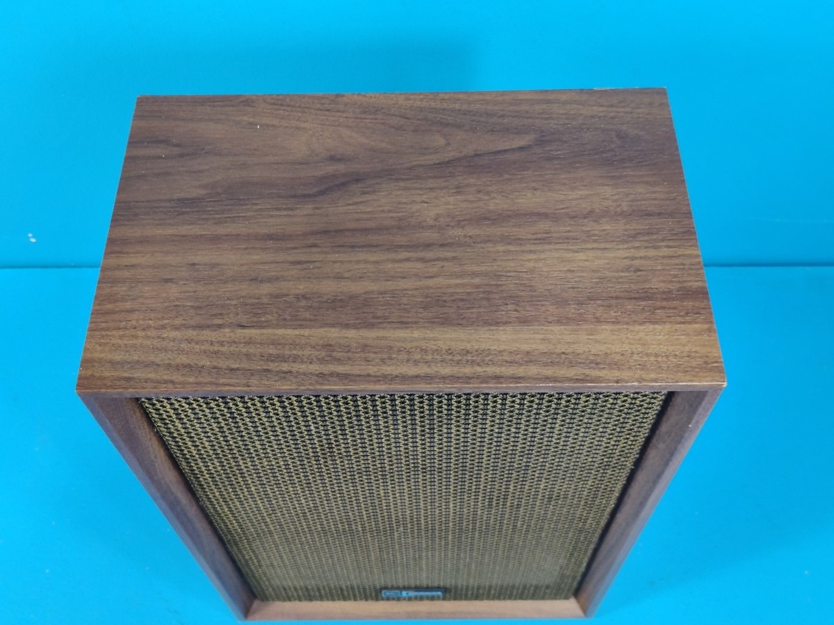 Toshiba/Aurex Concave Speaker Pair, Model: SS-24 (1973), 30W @ 8Ω