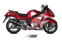 Auspuff Zugelassen Mivv Oval Carbon Suzuki GSX-R 1300 Hayabusa 2008 - 2017