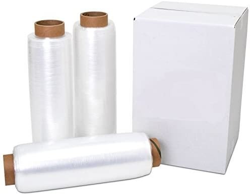 18" x1500' 80 Gauge 1 Roll Pallet-Wrap Stretch Film Hand Shrink Wrap 1500FT