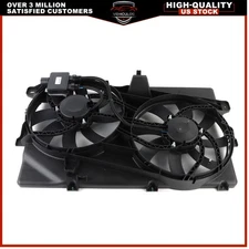 AC Dual Radiator Cooling Fan Assembly For 2007-2015 Ford Edge Lincoln MKX 621392