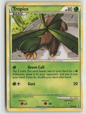 Tropius 66/95 Common HGSS Unleashed Pokemon Lightly Played