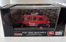 BRUMM ITALY FIAT 600 MULTIPLA COMMERCIALE RAMAZZOTI 1960 1/43 REF R286 IN BOX