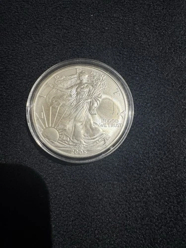 American Silver Eagle 2005 BU 1 Troy oz .999