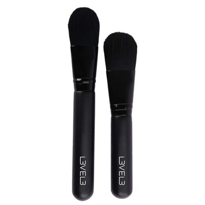 L3VEL3 Face Mask Brush Set, 2 Piece