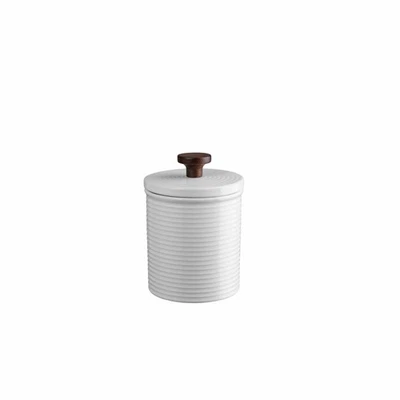 ASA Selection Vorratsdose kitchen art Keramik weiß 9.5 cm Aufbewahrungsdose rund - Bild 1 von 2