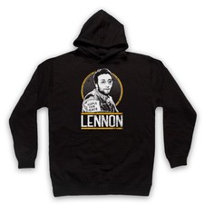 Image of JOHN LENNON TRIBUTE ICONIC MUSICIAN IMAGINE ADULTS UNISEX HOODIE