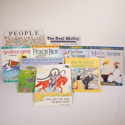 Children's Diversity Multicultural Book Lot of 9  - World Cultures & Folktales