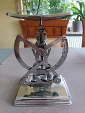 Original Columbus Bilateral Briefwaage silberfarben Vintage bis 500 g