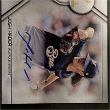 2019 Topps Josh Hader Auto Legacy of Baseball #LBA-JH Brewers Astros