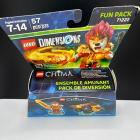 LEGO Dimensions: Lot of 3 - (71222) Laval Fun Pack (71223) Cragger (71232) Eris