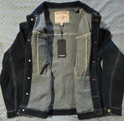 New True religion - Ladder Stitch Denim Jacket image 2