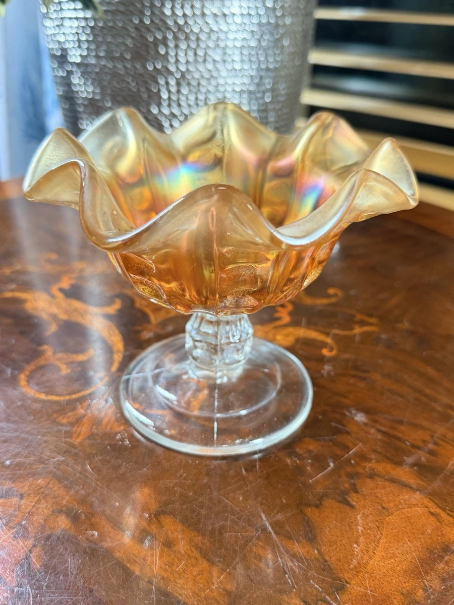 fenton carnival glass candy dish products for sale | eBay