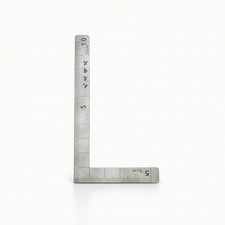 L-Shaped Ruler with Double-Sided Scale Rigid Rulers Long-Lasting for