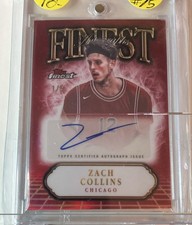 2024-25 Topps Finest - Finest Autographs Zach Collins, Zach Collins #FA-DA...