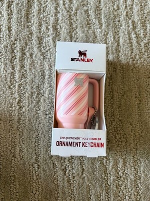 NEW Stanley Pink Ornament Keychain 2025 The Quencher H2.0 Tumbler