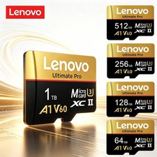 LENOVO 1TB 512GB 256GB 128GB Micro TF SD Card High Speed Class Flash Memory*