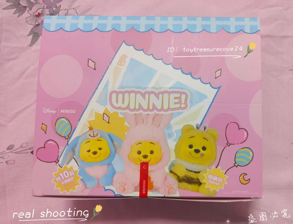 MINISO Winnie The Pooh Fiesta Traviesa Peluche Vinilo Juguete Caja Ciega Figura Confirmada! Foto 4 de 4