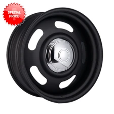 BOYD CODDINGTON 55 Rally w/Cap 20X8 5X127/5X139.7 ET0 Satin Black (Qty of 1)