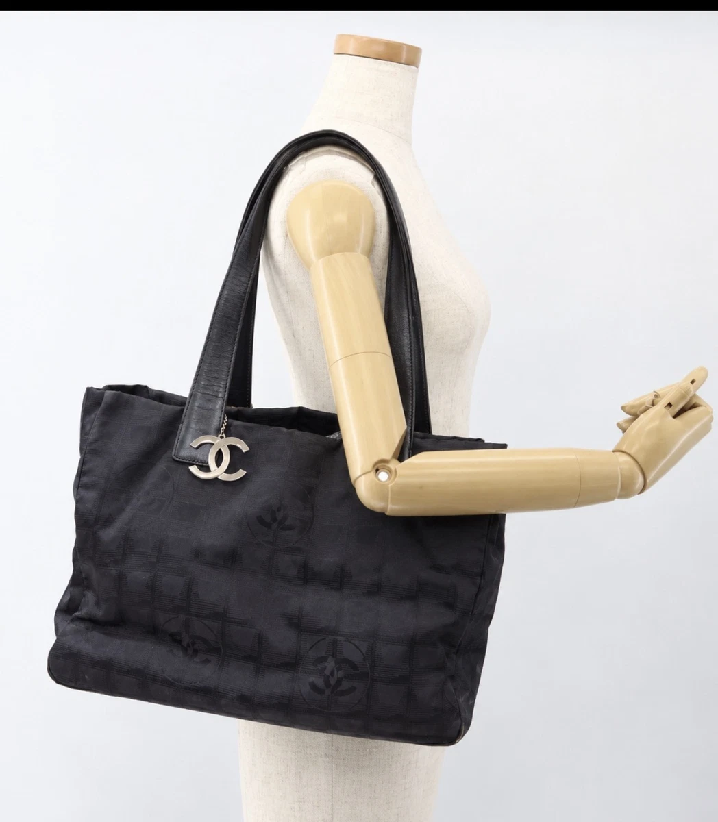 CHANEL Black Nylon Exterior Bags & Handbags for Women for sale | eBay
