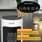 Home Oscillating Tower Ceramic Heater w/ Adjustable Thermostat 12 Hour Timer