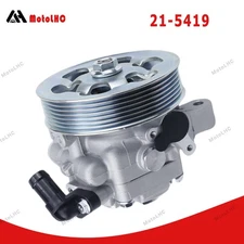 Power Steering Pump w/ Pulley For Acura TSX L4 2.4L 2006 2007 - 2008 21-5419