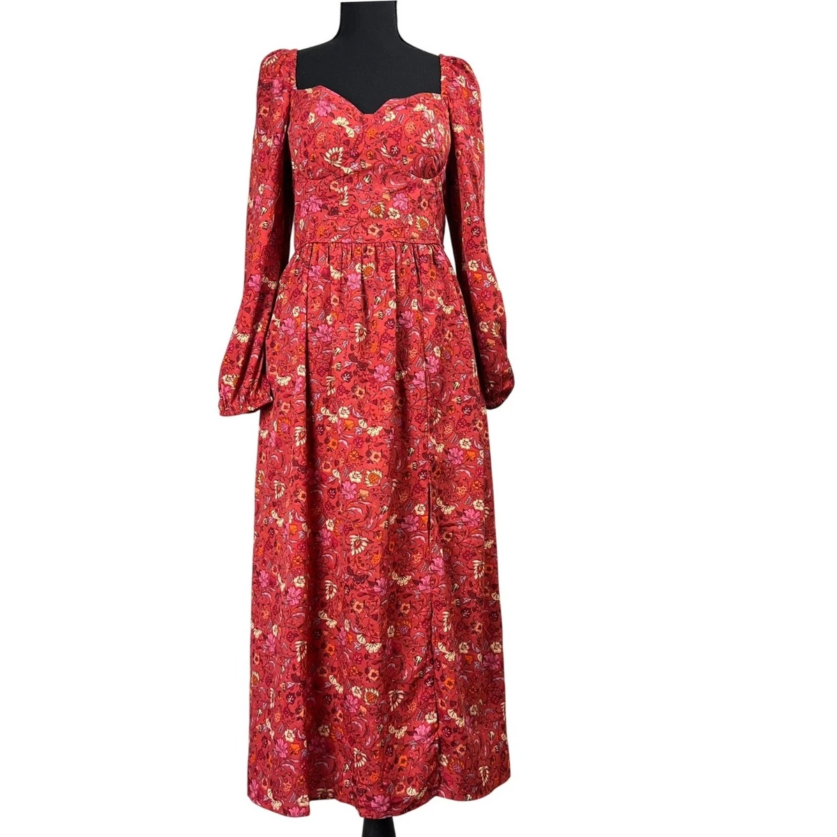 chinese dress ladies Historically Inspired Bustier Midi Dress with Lace Trim in Gothic Black Velvet S