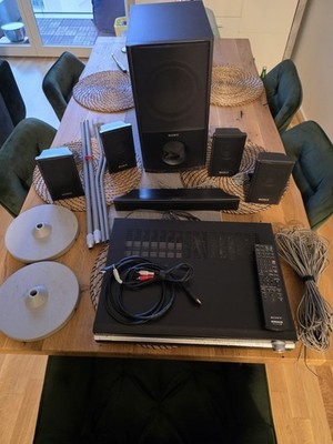 Sony STR-KS1300 5.1 Soundsystem 1000 Watt + Kabel I + Aufständerung