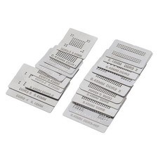 Set Stencil Robusti per BGA Reballing con Stazione Supporto per Comodit�� Utente