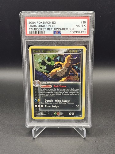Dark Dragonite graded PSA 4 for sale on eBay