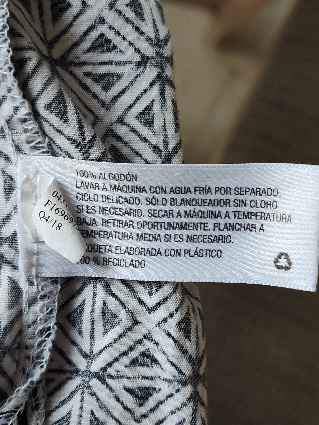 "Original Use" geometric Patterned Button Down Sh… - image 7