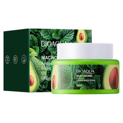 BIOAQUA Elasticity Avocado Extract Bouncy Face Moisturizing Cream Hydration 50g