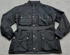 Giacca moto Belstaff Tourmaster 500 uomo taglia L nera con cintura stile cerato