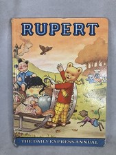 Vintage children's book Rupert: The Daily Express Annual