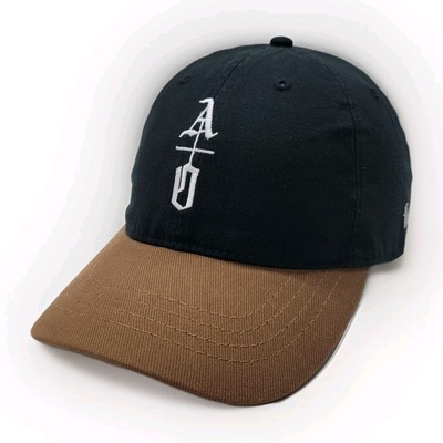 RARE Los Dioses Anuel AA X Ozuna Hat Two Tone Unstructered Strapback Cap AO NEW