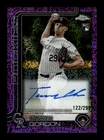 2025 Topps Chrome Tanner Gordon #RA-TG Rookie Autograph Purple Speckle /299
